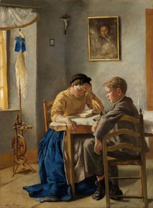 Testvérek alkotó: Hans Thoma