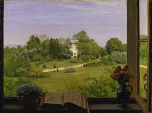 „Die Öd” - Kilátás a Holzhausenparkra alkotó: Hans Thoma