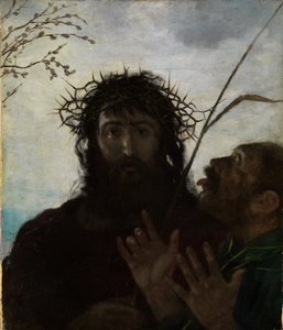 Jézus megcsúfolása alkotó: Hans Thoma