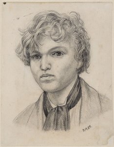 Ifjúkori önarckép alkotó: Hans Thoma
