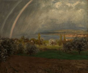 Táj Ermatingen közelében alkotó: Hans Thoma