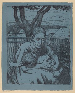 Anyaság alkotó: Hans Thoma