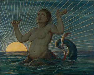 Tengeri ébredés alkotó: Hans Thoma