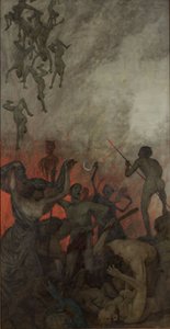 Húsvéti triptichon: Pokol alkotó: Hans Thoma