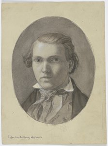 Ludwig Thoma egyik fiának portréja alkotó: Hans Thoma