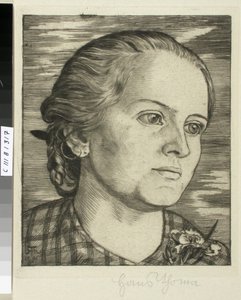 Egy nő portréja alkotó: Hans Thoma
