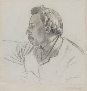 Adolf Hildebrand portréja (1841-1921) alkotó: Hans Thoma