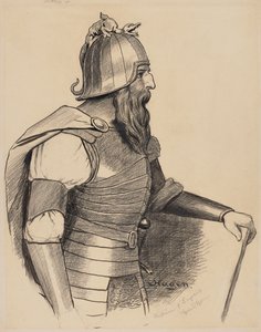 Jelmezterv Hagen számára alkotó: Hans Thoma
