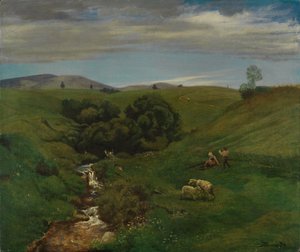 Rét a Fekete-erdőben alkotó: Hans Thoma