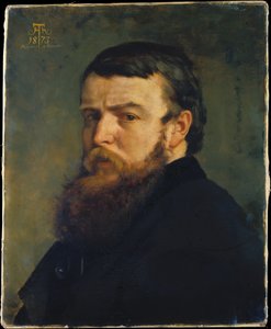 Önarckép Münchenből alkotó: Hans Thoma