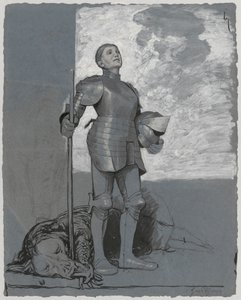 Szent György alkotó: Hans Thoma