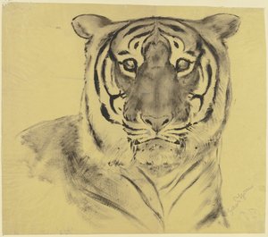 Tigris alkotó: Hans Thoma