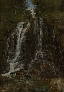 Vízesés St. Blasien közelében alkotó: Hans Thoma