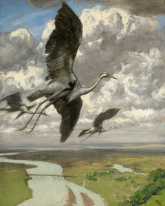 Csodálatos madarak alkotó: Hans Thoma
