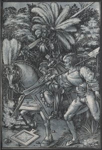 A lovag és Lansquenet c. 1512. alkotó: Hans Wechtlin