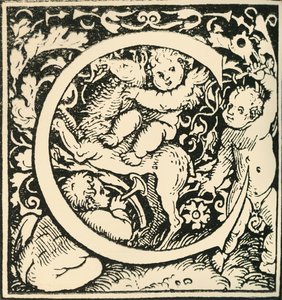 C – Hans Weiditz ábécéje, 1520-1521, 1908.