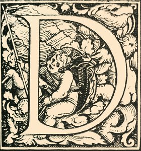D – Hans Weiditz ábécéje, 1520-1521, 1908.