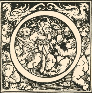 O – Hans Weiditz ábécéje, 1520-1521, 1908.