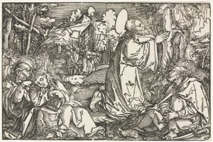 Agónia a kertben alkotó: Hans Weiditz