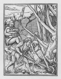 Holbein haláltánca: A bukás következményei alkotó: Hans after Holbein the Younger