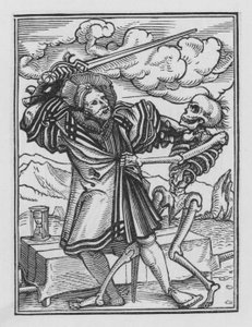 Holbein haláltánca: Az úriember alkotó: Hans after Holbein the Younger