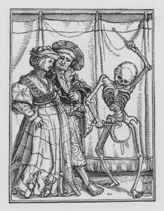Holbein haláltánca: Az új házas hölgy alkotó: Hans after Holbein the Younger