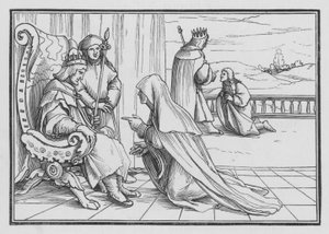 Joáb műalkotás Absolon hazahozatalára, 2. Sámuel XIV, 4 alkotó: Hans after Holbein the Younger