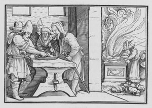 Jósiás ünnepélyes húsvéti ünnepet ír elő, 2. Krónika XXXV, 1. alkotó: Hans after Holbein the Younger