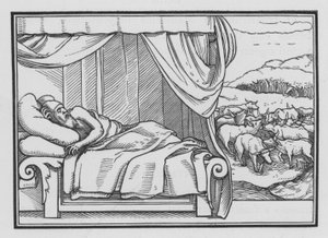 Pharaohs Two Dreams, Genesis, XLI, 8 alkotó: Hans after Holbein the Younger