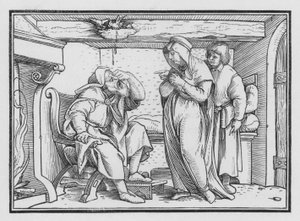 Tobit megvakult, Tobit II, 10 alkotó: Hans after Holbein the Younger