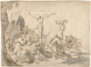 A keresztre feszítés alkotó: Hans von Aachen
