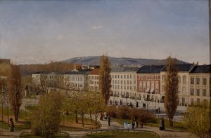 Karl Johan utca alkotó: Harald B. Hansen