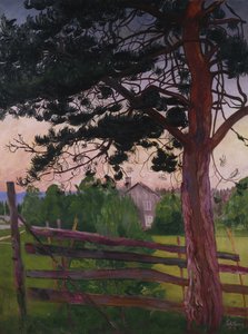 Vidéki út alkotó: Harald Oscar Sohlberg