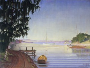 A Nærsnes-öbölből alkotó: Harald Oscar Sohlberg
