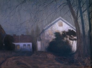 Holdfény hangulat alkotó: Harald Oscar Sohlberg