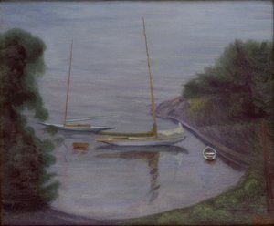 Vitorlás (olaj, vászon) alkotó: Harald Oscar Sohlberg