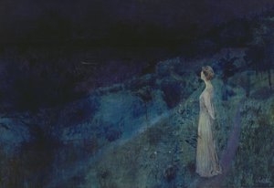 A csend (olaj, vászon)