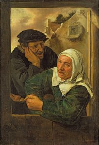 Öreg pár alkotó: Harmen Hals