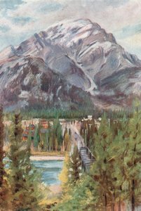 Cascade Mountain, Banff alkotó: Harold Copping