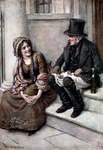 Charles Dickens: „The Chimes” alkotó: Harold Copping