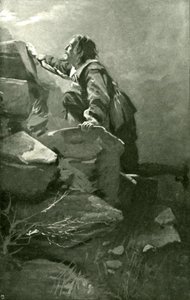 Christian hegymászás nehézségi foka (litho) alkotó: Harold Copping