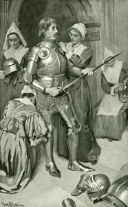 Christian páncélba öltözött alkotó: Harold Copping