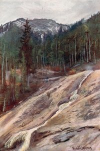 Forró kénes forrás, Banff alkotó: Harold Copping