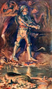 A halál árnyékának völgyében alkotó: Harold Copping