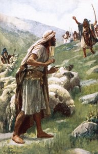 Jákob és Ézsau alkotó: Harold Copping
