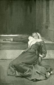 Irgalmasság a kapuban alkotó: Harold Copping