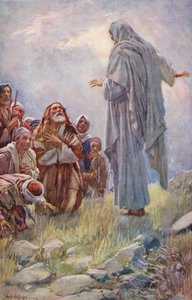 Újszövetség: "(színes litográfia) alkotó: Harold Copping