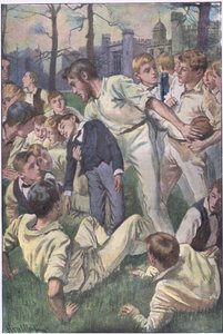 Az öreg Brooke felveszi alkotó: Harold Copping