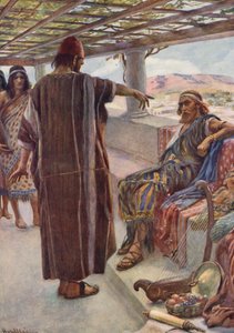 Ószövetség: "(színes litográfia) alkotó: Harold Copping