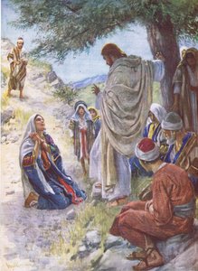 Martha hite, illusztráció a Pictures That Teach The Crown sorozatból, 1920 alkotó: Harold Copping